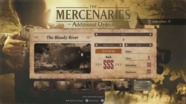 Resident Evil Village DLC Heisenberg 100x Combo Bloody River Perfect Run SSS Rank New Mercenaries смотреть онлайн