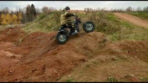 Мотоцикл Скаут-5, полный привод. Полевые испытания.