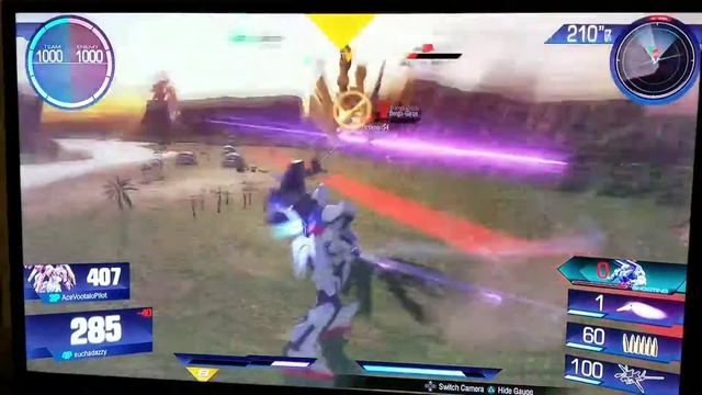 GUNDAM VERSUS | PS4 | Best Gameplay of Strike Gundam | Longest Laser Sword смотреть онлайн