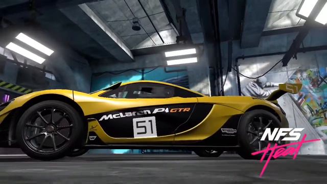 NFS Heat McLaren P1 GTR смотреть онлайн