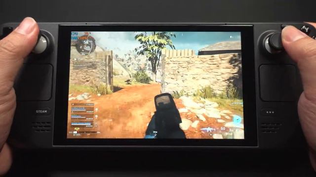Test Game Call Of Duty WarZone On Steam Deck смотреть онлайн