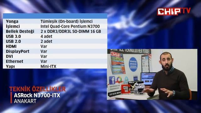ASRock N3700-ITX incelemesi смотреть онлайн