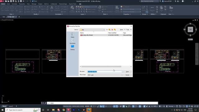 Xuất PDF Và IN Hàng Loạt Bản Vẽ Trong CAD | LISP CAD | Thủ Thuật Autocad