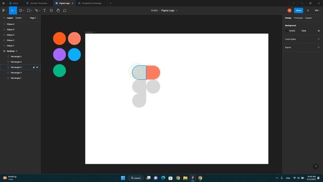 Figma Logo Design in Figma #figma #ui смотреть онлайн