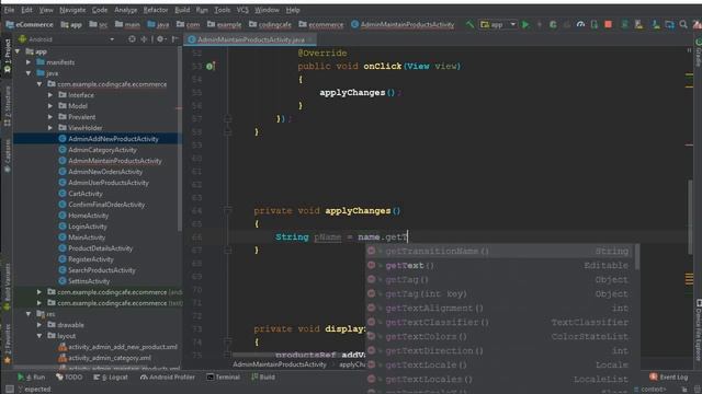 How to Make an eCommerce Android App - Admin Edit Product Price And Description смотреть онлайн