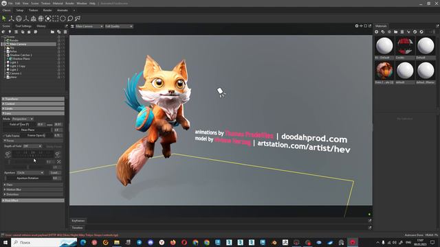 Lens Effects(эффекты в камере) в Marmoset Toolbag 3 и 4 версии смотреть онлайн