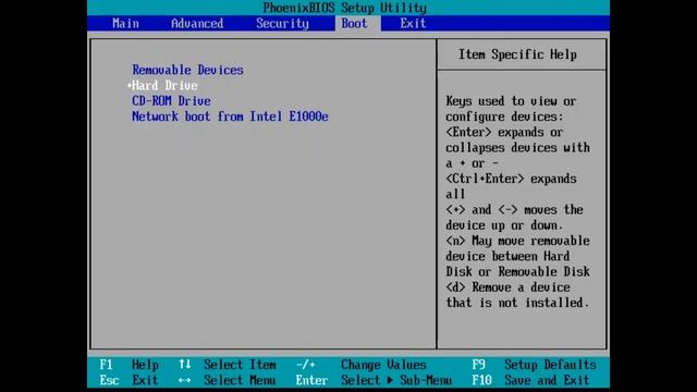 Установка Windows с флешки. Настройка BIOS смотреть онлайн