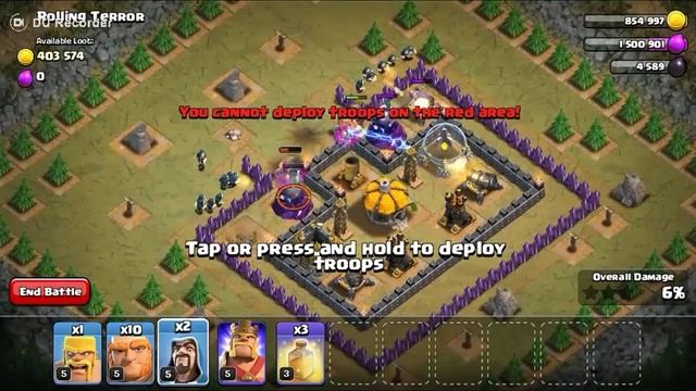 Rolling terror clash of clans- 3stars, clash of clans rolling terror, How to beat rolling terror смотреть онлайн