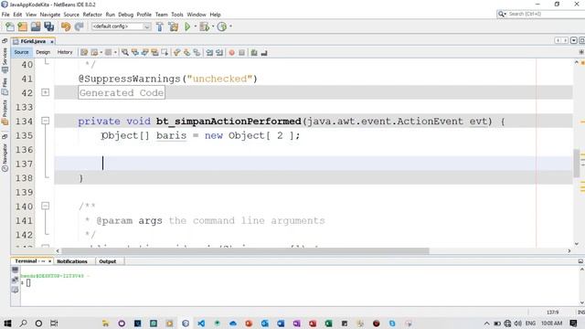 Java Desktop dengan Netbeans | Membahas CRUD Table смотреть онлайн