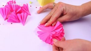 ЦВЕТОК ИЗ БУМАГИ своими руками! 3 ИДЕИ Поделки на 8 Марта для мамы