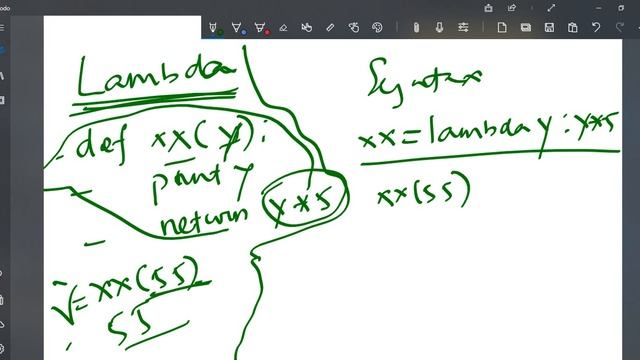 What is lambda in python Is a one line Function смотреть онлайн