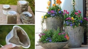 Какие ЦВЕТНИКИ  можно сделать на любимой ДАЧЕ из подручных средств