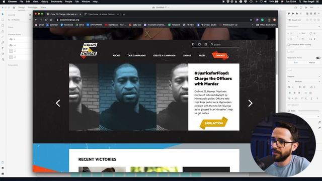 DESIGN A HOMEPAGE WITH ADOBE XD: Free Web Design Course | Episode 14 смотреть онлайн