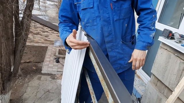 Обшивка балкона!