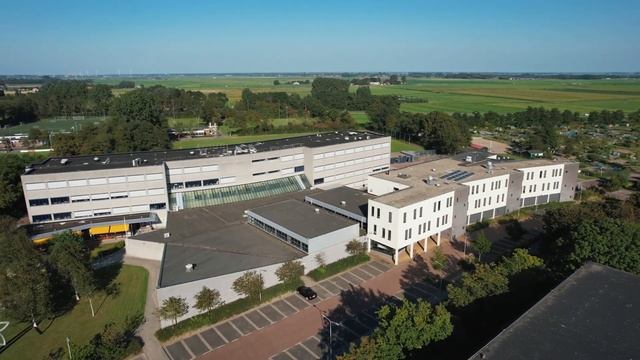 Jac. P. Thijsse College Castricum - drone montage смотреть онлайн