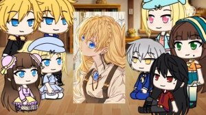 //реакция ОЯСП//☕?? персонажи фф «Будни семейки Обелия» на оригинал???// 2 часть//