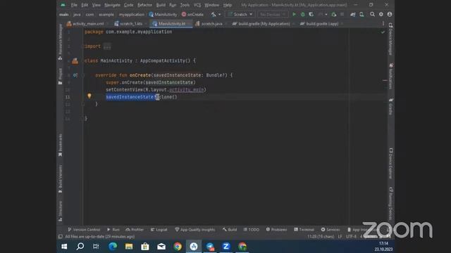 Android 1 Lesson 5 ( kotlin introduction ) смотреть онлайн