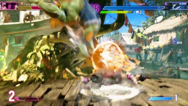 Street Fighter 6 - Juri Story Walkthrough (Arcade Mode) смотреть онлайн