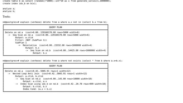 Databases: pgsql - Delete data from huge table where not in (2 Solutions!!) смотреть онлайн