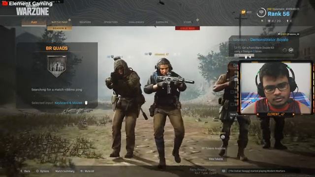 Season 6 | Nvidia Reflex | Let's explore whats new | COD Warzone | Live | India смотреть онлайн