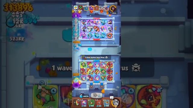 CULTIST 154 stacks is out of this world! Floor 13 COOP Rush Royale смотреть онлайн