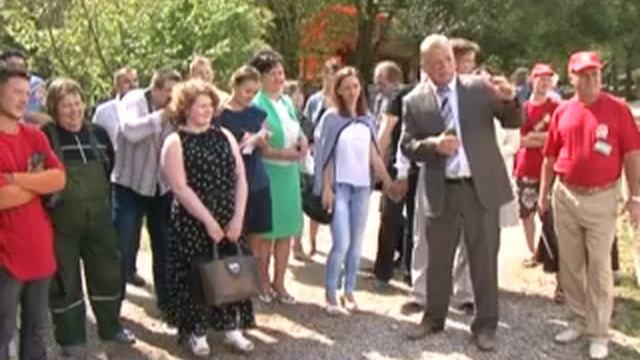 Закрытие пленера резчиков по дереву в Коробчицах смотреть онлайн