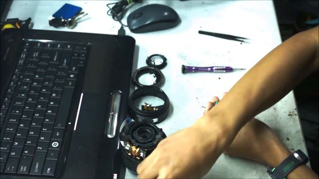 Disassembly - teardown Nikon 18-55mm VR смотреть онлайн