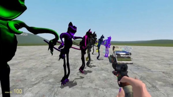 Cat Nap Smiling Critters Experiments in GMOD