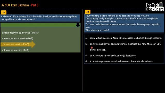 AZ-900: Real exam question and answer (with explanations) : 2022 Edition - Part 3 смотреть онлайн