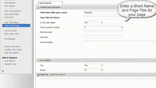 PHP Cart: Pinnacle cart: Adding a text page into Pinnacle Cart .mp4 смотреть онлайн