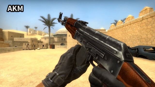 Weapons In Counter-Strike: Source Offensive (CS:S Mod)