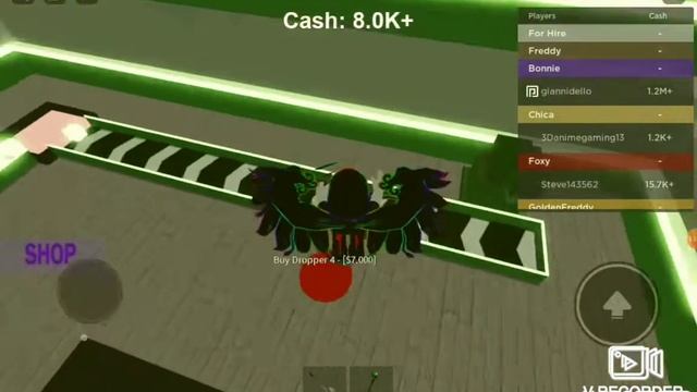 my first video Roblox fnaf Tycoon смотреть онлайн