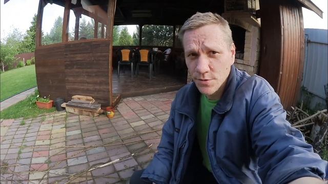 Дача летом / Обезьяна в клетке / ЭлектроСтолбы меняют на даче смотреть онлайн