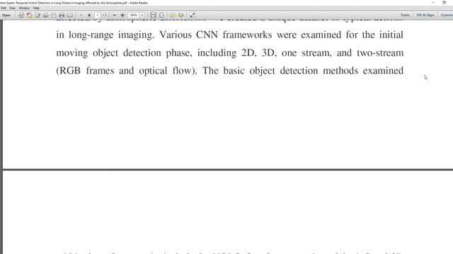 Online Spatio Temporal Action Detection in Long Distance Imaging Affected by the Atmosphere смотреть онлайн