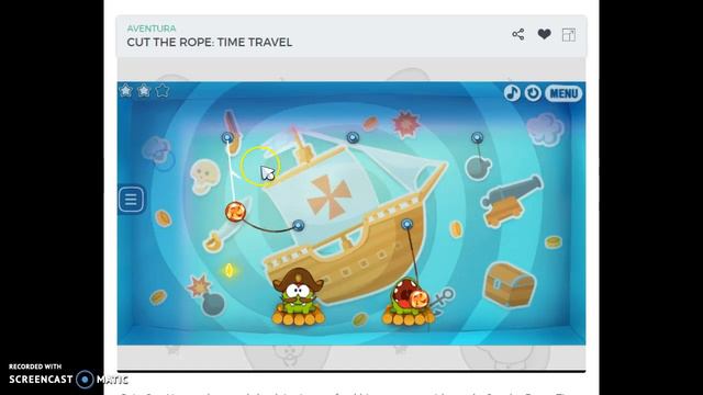 cut the rope: time travel смотреть онлайн