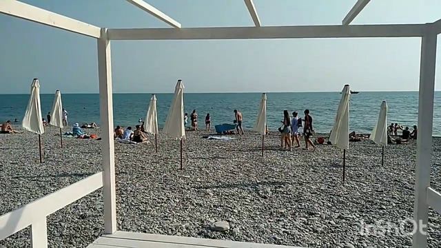 6 июня, пляж Дагомыс, отключение воды#сочинцы #sochi2022 #дагомыс