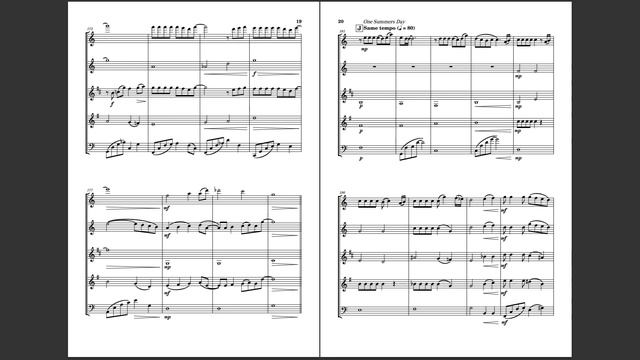 Studio Ghibli Medley Wind Quintet Arrangement смотреть онлайн