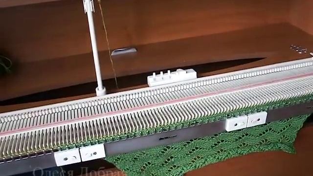 Вяжем на машинке Silver Reed LK-150 смотреть онлайн