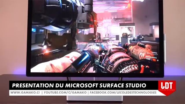 LDT*** Présentation du Microsoft Surface studio смотреть онлайн