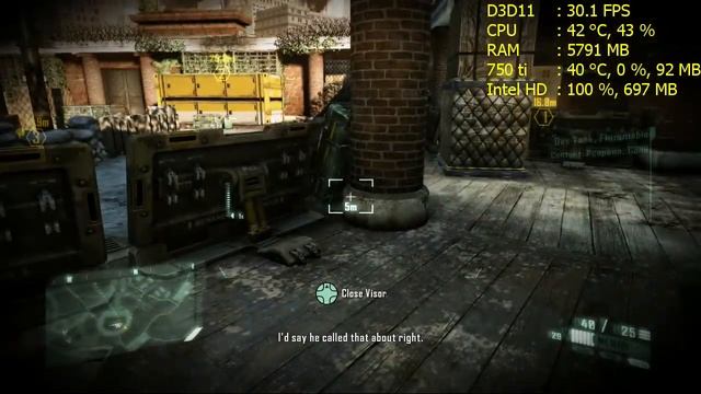 Crysis 2 - Maximum Edition | i5 6500 | 16GB RAM | Intel HD 530 | 720p смотреть онлайн