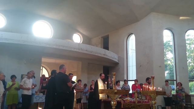 Молебен канон на Пресвета Богородица - Ахтопол, 03.08.2016 смотреть онлайн