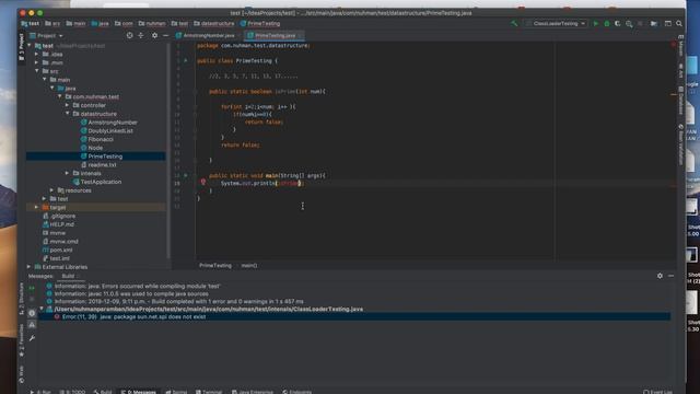 Checking a number is prime or not java 3 ways смотреть онлайн