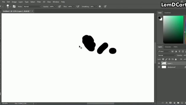 Photoshop - How to create a Custom Leaf Brush смотреть онлайн