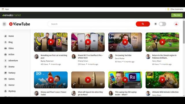 ViewTube Video Streaming WordPress Theme смотреть онлайн
