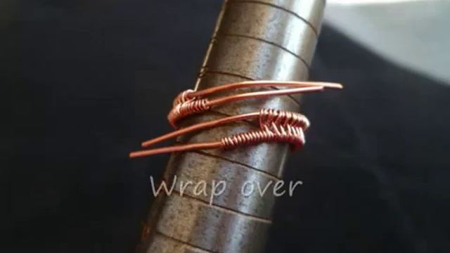 Один из примов изготовления кольца из проволоки смотреть онлайн