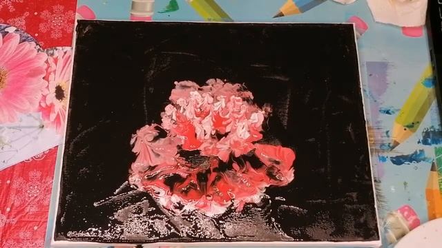fluid Art Draw together Tutorialdrawing#drawtogetheracrylic pouringfluid art смотреть онлайн