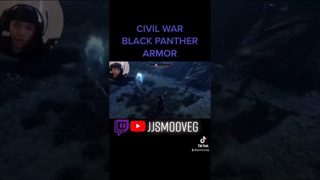WHY SKYRIM IS AMAZING PART 8 - CIVIL WAR BLACK PANTHER MOD смотреть онлайн