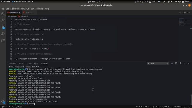 CÓMO LANZAR LA RED - First Network (por terminal) | Hyperledger Fabric 2.0 | Tutorial en español смотреть онлайн