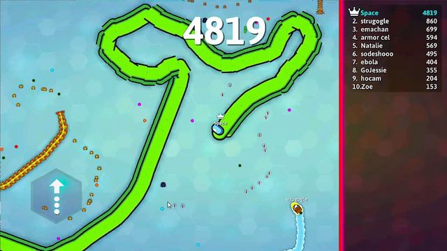Snake io best gameplay in zero to hero with Among us - part 1 смотреть онлайн