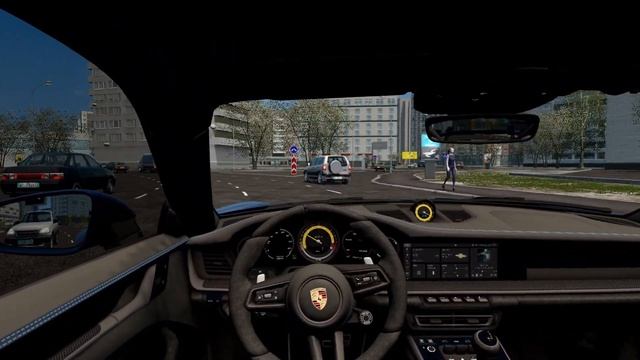 2022 Porsche 911 GT3 (992) | City Car Driving | Logitech G29
